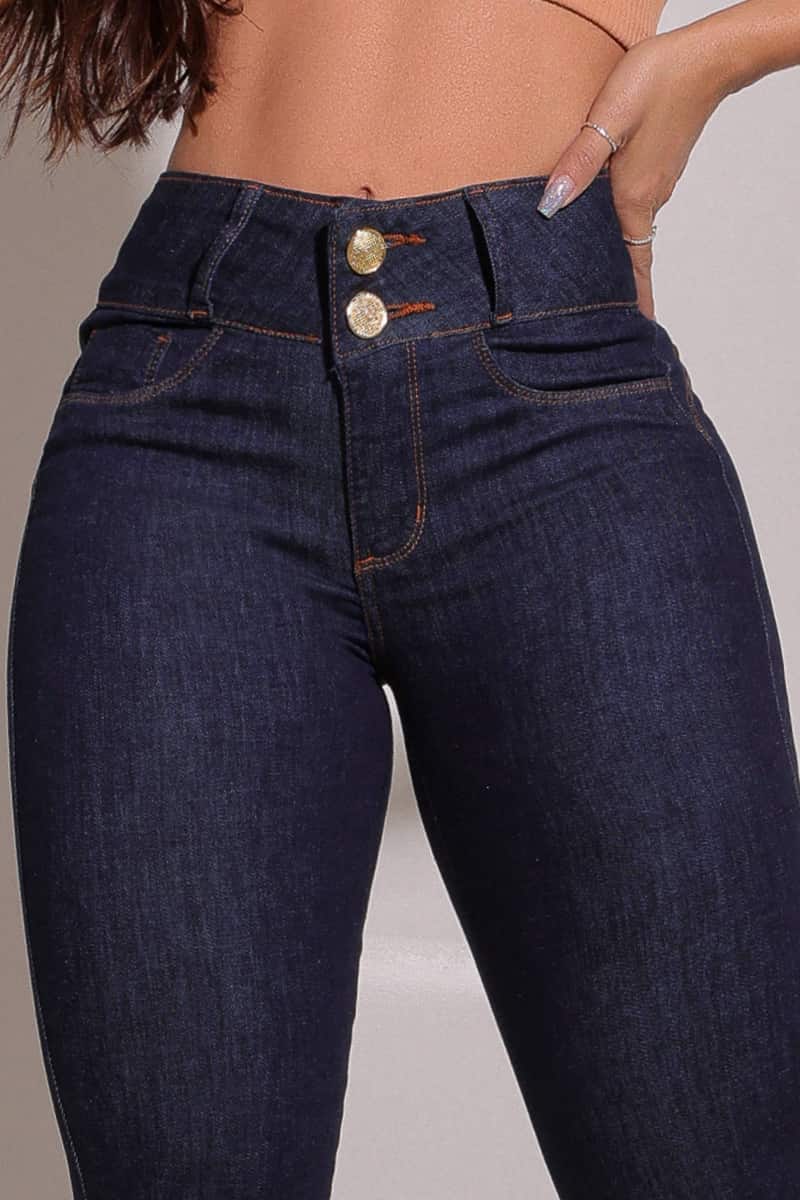 (Pague 1 Leve 2) Calça Jeans Modeladora Lipo Mega Bumbum Maravilhosa